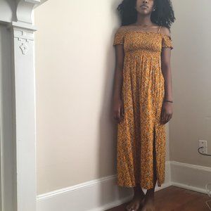 SUNFLOWER MAXI DRESS